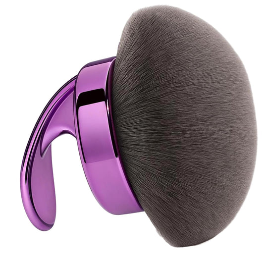 Achieve Flawless Skin with the Blend & Blur Ultra Large Body Makeup Brush in Elegant Purple - Perfect for Self Tanner and Bronzer Application!